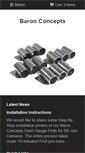 Mobile Screenshot of baronconcepts.com